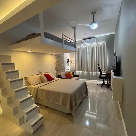 Estudio A 9Min Praia E 5Min Metro Com Cama Loft